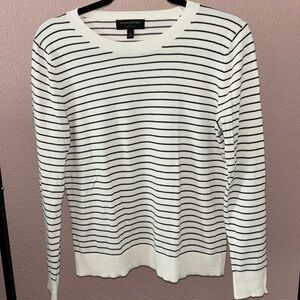 Banana Republic Striped Forever Sweater Capsule Wardrobe Basics Minimalist